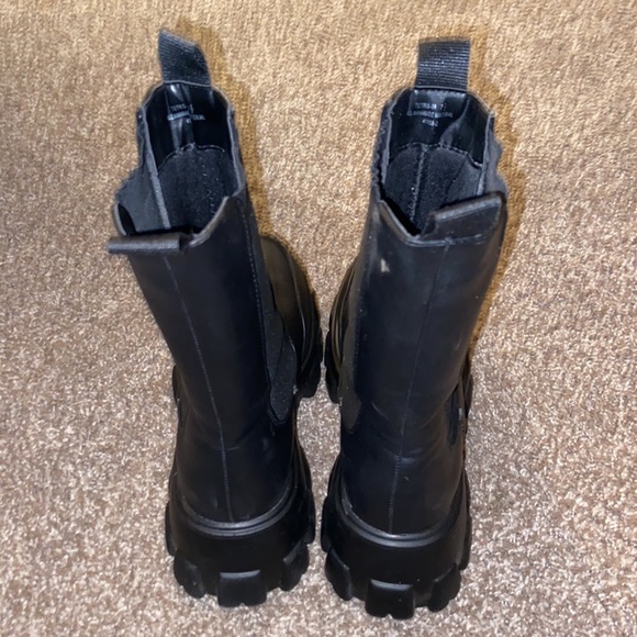 COPY - Black combat boots - Picture 4 of 4